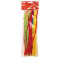 Chenille Wire 'Pipe Cleaners', assorted neon colours