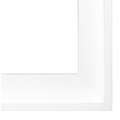 I LOVE ART | Simple Profile Floater Frames — Abachi wood, 18 cm x 24 cm, White