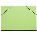 Clairefontaine | Coloured Binders — elastic closure, green, 26 cm x 33 cm