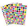 Assorted Geometric Stickers, strong colours