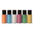 Deko Glitter Sets, 6 rainbow colours, fine glitter