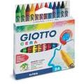 GIOTTO | CERA Wax Crayons — sets, 24 crayons
