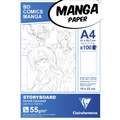 Clairefontaine | MANGA layout paper — storyboard, A4 - 21 cm x 29.7 cm, 55 gsm, smooth