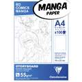 Clairefontaine | BD Comics MANGA & COMICS pads — 55 gsm, A4 - 21 cm x 29.7 cm, 55 gsm, smooth