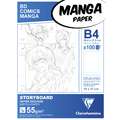 Clairefontaine Manga Blocks for Storyboard, B4 - simple grid