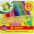 JOLLY | Supersticks Classic Crayons — in tins, tin of 24