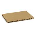 Honeycomb Cardboard Panels, 50 cm x 65 cm, 10 mm, Kraft