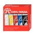 LUKAS | CRYL TERZIA Acrylic Paint sets — 5 x 125 ml, Set 2 - 5 x 125 ml