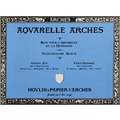 Arches Aquarelle Watercolour Paper Blocks 640gsm, 23 cm x 31 cm, 640 gsm, cold pressed, block (glued on 4 sides)