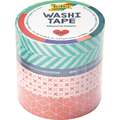 folia® | Washi-Tape Adhesive Tape — packs, Geometric pack, 4 rolls