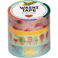 folia® | Washi-Tape Adhesive Tape — packs, Tropical pack, 4 rolls