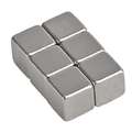 ECOBRA | Neodymium Cube Magnets — boxes, 6 x 10 mm cubes, 4.2 kg adhesive force