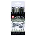 SAKURA | Pigma MICRON™ Fineliner Pens — sets, 6 pens