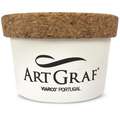 Viarco Art Graf Watersoluble Graphite Plasticine, 450g ceramic pot