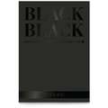 FABRIANO® | BLACK BLACK Paper pads — 300 gsm, 20 cm x 20 cm, 300 gsm, hot pressed (smooth)