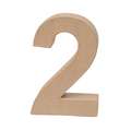 Rayher | Paper-mâché Numbers — individual, 2