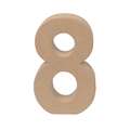Rayher | Paper-mâché Numbers — individual, 8