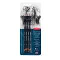 DERWENT | GRAPHIC Graphite Pencil packs — 4 pencils, Medium