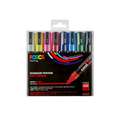 uni | POSCA Paint Marker sets PC5M — medium tips, 8 markers