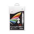 Graph'it | Brush Marker pens — sets of 12, Essential