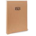 Rustic Kraft Glued Sketch Pads, A5 - 14,2 x 21,2 cm, 100 gsm, sketchbook