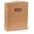 Rustic Kraft Bound Sketchbooks, A6 - 10.5 cm x 14.8 cm, 100 gsm, sketchbook