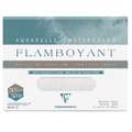 Clairefontaine Flamboyant Watercolour Paper, 31 cm x 41 cm, rough, 300 gsm, block (glued on 4 sides)