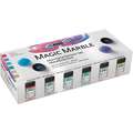 Kreul Magic Marble 6 Marbling Paints Set, Metallic Set, set