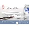 Hahnemühle | Harmony Watercolour Paper — 300 gsm, rough, A3 - 29.7 cm x 42 cm, 300 gsm, block (glued on 4 sides)