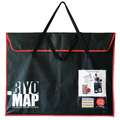 ®BIYOMAP | Protective Sleeves — 3 cm deep, 60 x 80 cm - red (with firmly integrated carrying straps)