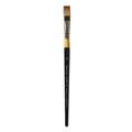 DALER-ROWNEY | System 3 Short Flat Brushes — Series 55 ○ short handle ○ synthetic hair, 1/2", 12.70