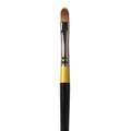 DALER-ROWNEY | System 3 Filbert Brushes — Series 67 ○ short handle ○ synthetic hair, 8