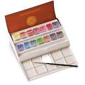 Sennelier L'Aquarelle French Artists' Watercolour Travel Sets, Half-pans