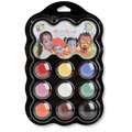 Grim'tout Themed Childrens Make-Up Palettes - 9 colour, carnival