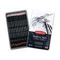 DERWENT | GRAPHIC Graphite Pencil — packs, 12 soft pencils