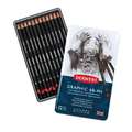 DERWENT | GRAPHIC Graphite Pencils — sets, 12 medium pencils