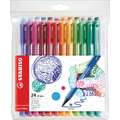 STABILO® | pointMax Felt-Tip Pens — sets, 24 colours, 0.8 mm, conical tip