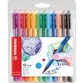 STABILO® | pointMax Felt-Tip Pens — sets, 12 colours, 0.8 mm, conical tip