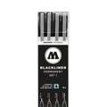 MOLOTOW™ | BLACKLINER  Pens — sets of 4, Set 1