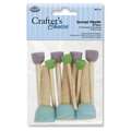 Royal & Langnickel® | CRAFTER'S CHOICE™ Sponge Stippler Sets — rounded, 10 brushes