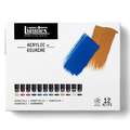 Liquitex® | PROFESSIONAL acrylic gouache — sets, set, essential colours, 12 x 22ml
