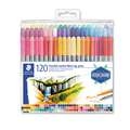 STAEDTLER® | Double-Ended Fibre Tip Pen — sets, 120 pens, set