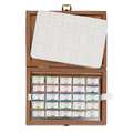Schmincke | HORADAM®  Watercolour Wooden Box sets — tubes / pans, 524: 24 whole pans + Onetz, set