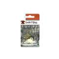 X Hooks Single or Double D Rings Packs, D Rings - Double, Pack of 2