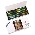 Girault Extra Fine Pastel 50 Shade Assortments, Green Shade Selection