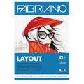 FABRIANO® | LAYOUT pads — 75 gsm, A4 - 21 cm x 29.7 cm, 75 gsm, A4