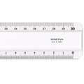 MINERVA | Double Bevelled Rulers — premium acrylic, 30 cm