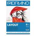 FABRIANO® | LAYOUT pads — 75 gsm, A3 - 29.7 cm x 42 cm, 75 gsm, A3