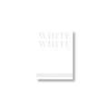 Fabriano White White Paper Pads, 24 cm x 32 cm, 300 gsm, hot pressed (smooth)