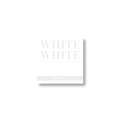 Fabriano White White Paper Pads, 20 cm x 20 cm, 300 gsm, hot pressed (smooth)